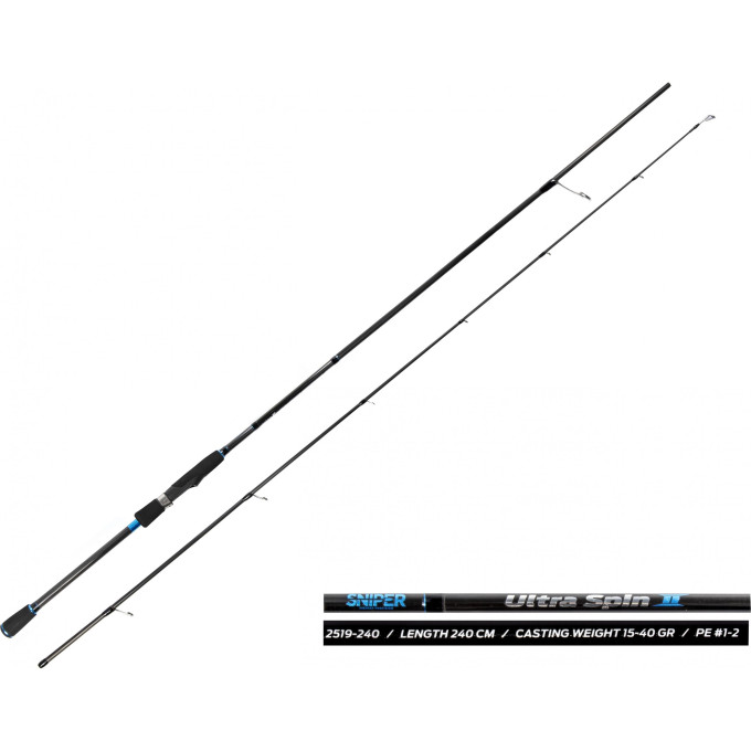 Спиннинг кастинговый SALMO SNIPER ULTRA SPIN II 40 2,29 2519-240