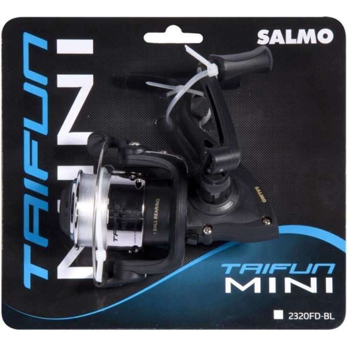 Катушка безынерционная SALMO Taifun Mini 20Fd картонная подложка 2320FD-BL
